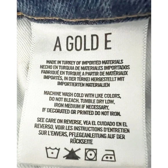 Agolde Sophie Distressed Skinny Jeans Size 30 - Picture 7 of 7